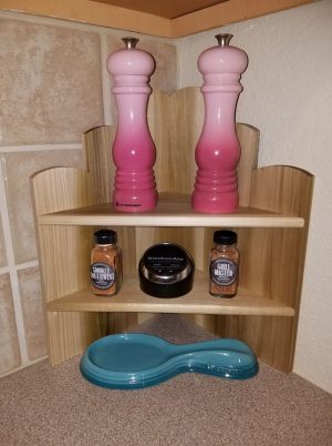 Corner Countertop Shelf