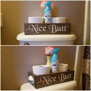 Decorative Toiletry Holder